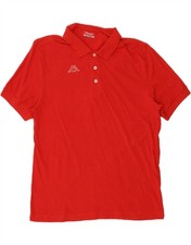 KAPPA Mens Polo Shirt XL Red