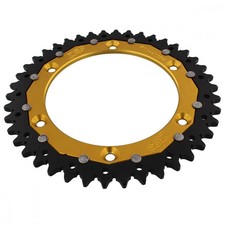 Pignone alluminio oro 42 denti 520 pezzi per Husqvarna SM 510 R anno 2005-2007