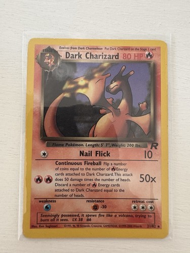 Pokémon dark charizard tcg - charizard,