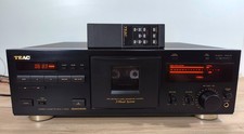 TEAC V-3000 PIASTRA REGISTRAZIONE CASSETTE TRE TESTINE STEREO TAPE DECK 3 HEAD