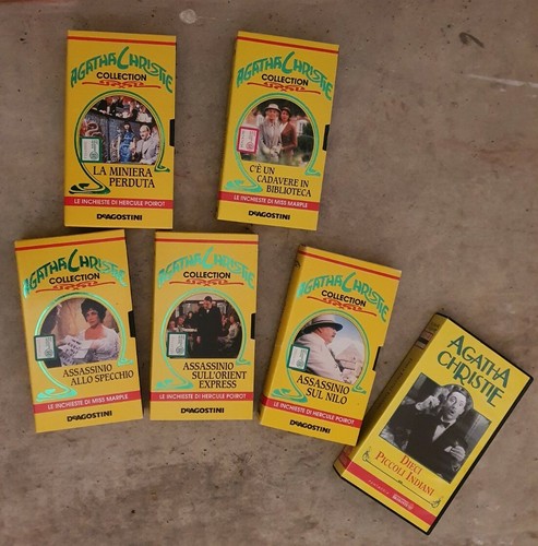 Videocassette vhs agatha - videocassette,