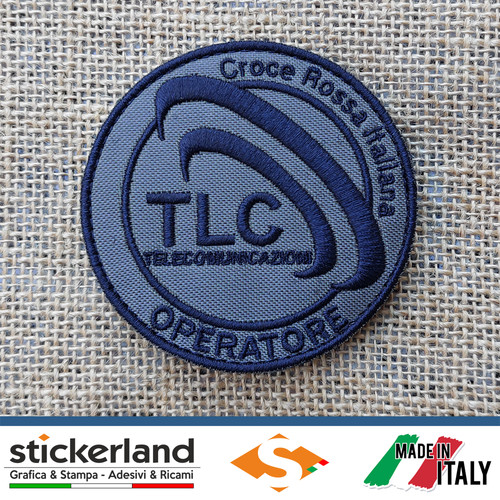 Toppa croce rossa - toppa, italiana