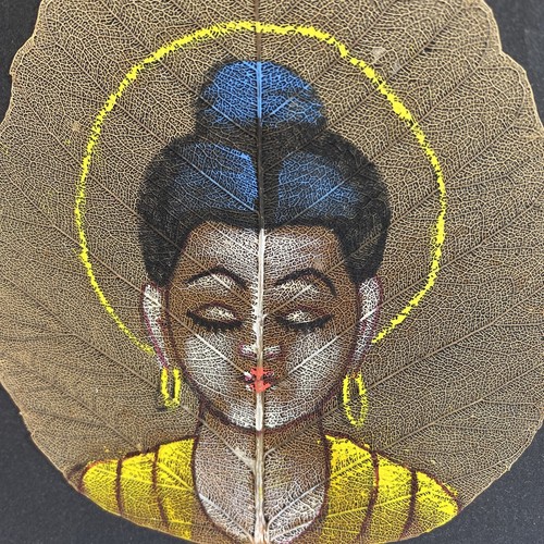 India donna dipinta mano su - india, a