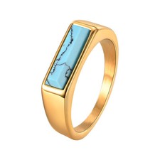 Anello Uomo Pietra Turchese