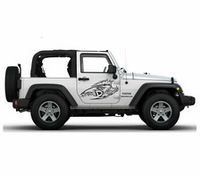 2 adesivi in vinile tuning