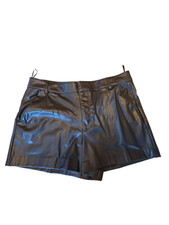 Zara pantaloncino ecopelle