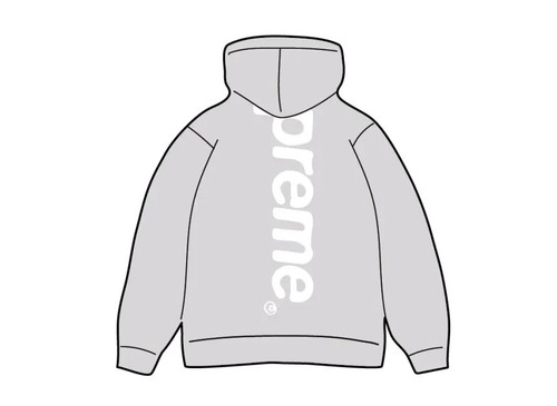 811926 supreme felpa con - supreme,