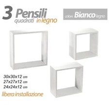 Set 3 Pensili Sospesi A Forma