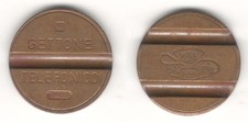 GETTONE TELEFONICO IPM 7409 DECENTRATO ERRORE - ITALY TELEPHONE TOKEN ERROR