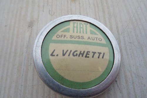 Spilla fiat stabilimento - spilla,