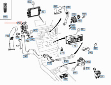 MERCEDES-BENZ E W212 Comand Modulo Di Controllo Ventola LHD A2129063002
