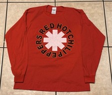 Lotto maniche lunghe vintage Y2K Red Hot Chili Peppers By The Way Tour camicia media