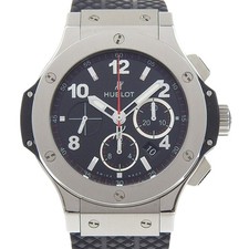 HUBLOT BIG BANG Orologi 301.SX.130.RX Quadrante Nero Acciaio Inox/Gomma Mec...
