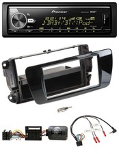 Pioneer Bluetooth USB DAB volante autoradio per Seat Ibiza pianoforte vernice nero