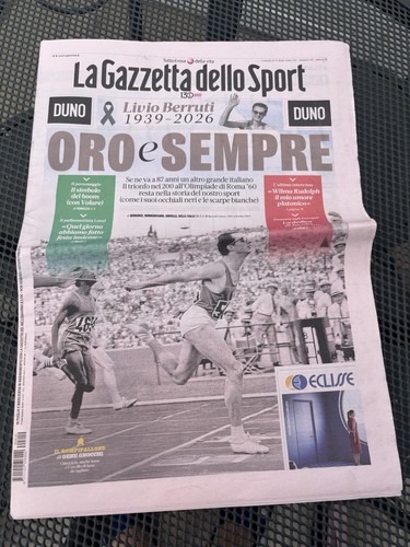 Giornale atletica domenica - atletica, 10