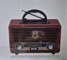 Radio Vintage Hi-Fi Bluetooth