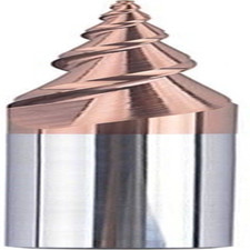 Fresa Conica Frese per Legno Gambo 6Mm 0,25 Raggio Fresa CNC 5,2 Angolo Fresa in