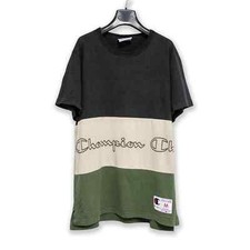 T shirt Champion Vintage multicolore con stampa anni 00 - Taglia M uomo