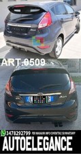 SOTTO PARAURTI RS LOOK FORD FIESTA MK7 DIFFUSORE ABS DAM ESTRATTORE ..1..