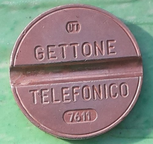 Gettone telefonico 7611 - gettone,