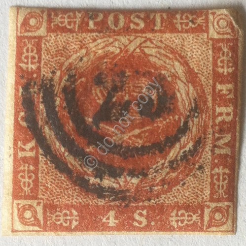 Francobolli danimarca 1854 - -,