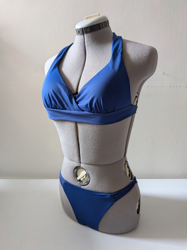 Calzedonia blue strappy halter - blue,