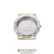 EBERHARD Sirio Cassa Acciaio e Oro 30,6mm per Movimento Al Quarzo, Finestra Quadrante 23...