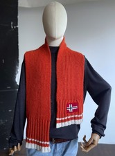 Napapijri Orange Knit Wool