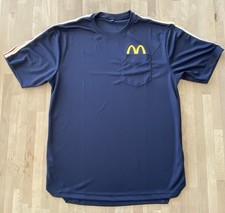 Camicia McDonalds media blu