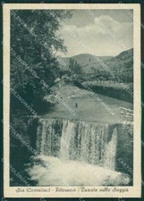 Arezzo Stia Cascata sullo Staggia FG cartolina ZK0844