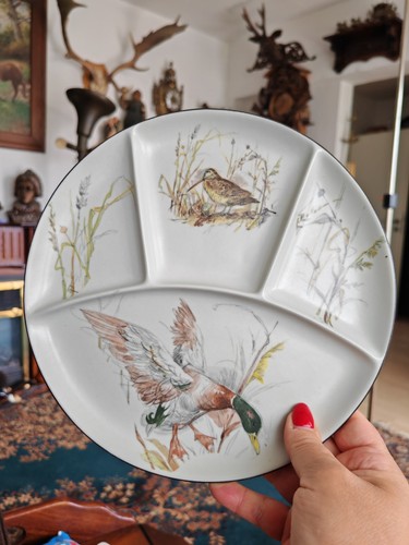 Piatto ceramica mancioli - piatto,