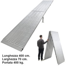 Rampa di carico pieghevole da