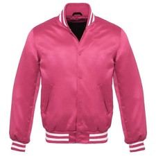 Varsity Letterman giacca raso