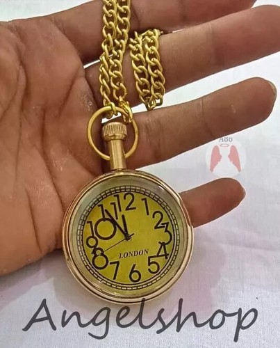 Orologio antico look ottone - orologio,