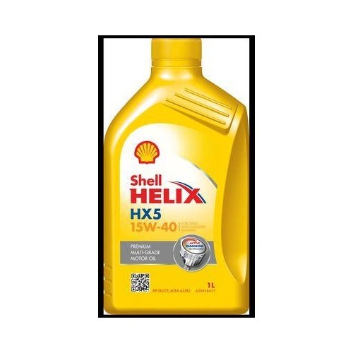 Shell helix hx5 15w - shell, 1