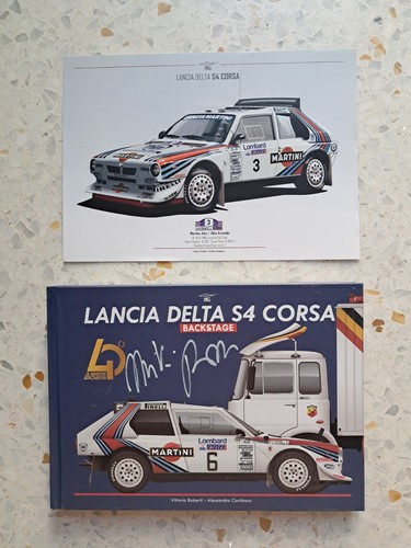 Firmato miki biasion lancia - firmato,