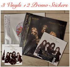 2 JAPAN PROMO STICKER +3 VINYL