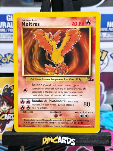 Pokemon moltres rara - moltres, non