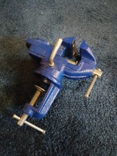 Morsa Da Hobbistica Da Banco - Mini Morsa Girevole Con Incudine