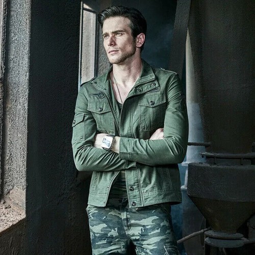 Giacca militare uomo sportivo - giacca,