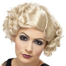 Parrucca donna anni 20 flirty