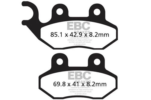 Ebc sfa264hh brake pad - ebc,