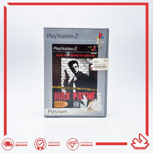 Max payne ps2 platinum - ps2,