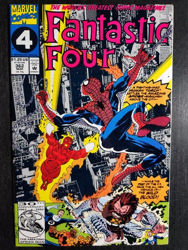 Fantastic four 362 marvel - fantastic,