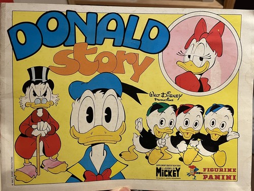 Rare donald story panini - donald,