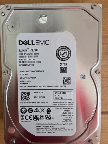 Hard disk dell emc 2tb - disk,