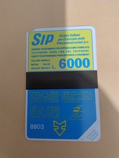 Scheda telefonica sida - telefonica, p