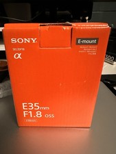Sony E 35 mm F1.8 OSS SEL35F18