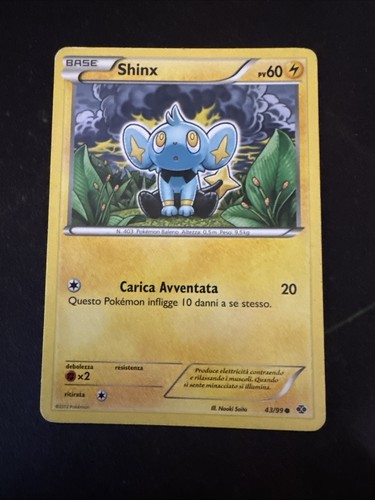 Carta pokemon shinx - pokemon,