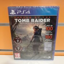 Shadow of the Tomb Raider - Definitive Edition PS4 NUOVO SIGILLATO ITA